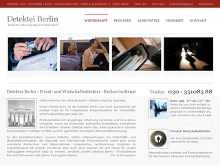 DETEKTEI BERLIN ~ 030 – 35108588 ~ Privat- und Wirtschaftsdetektei
