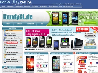 Handy, Smartphone, Tarife – Den Überblick auf HandyXL.de