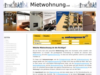 Wohnung mieten