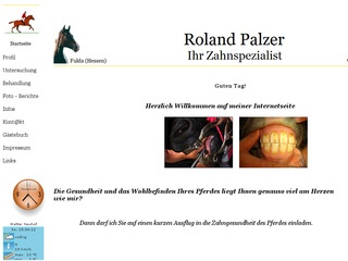 Pferdedentist: Roland Palzer