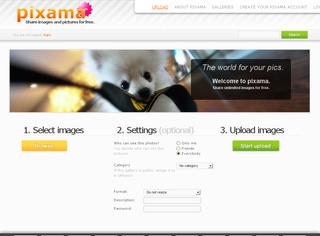 pixama – Kostenlos Bilder hochladen