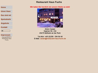 Restaurant Haus Fuchs