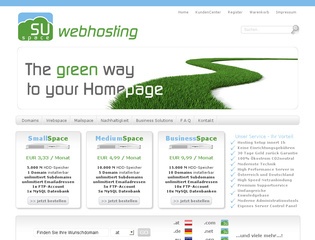 suspace Webhosting und Domains
