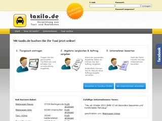 taxilo.de – Online Taxi buchen