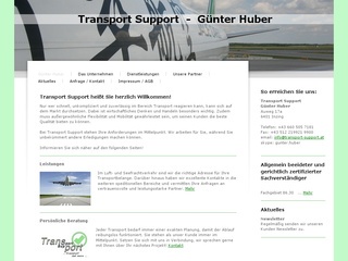 Transport Support – Günter Huber