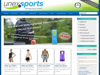 unexsports – Webshop für Outdoor, Trendsport und Sportswear